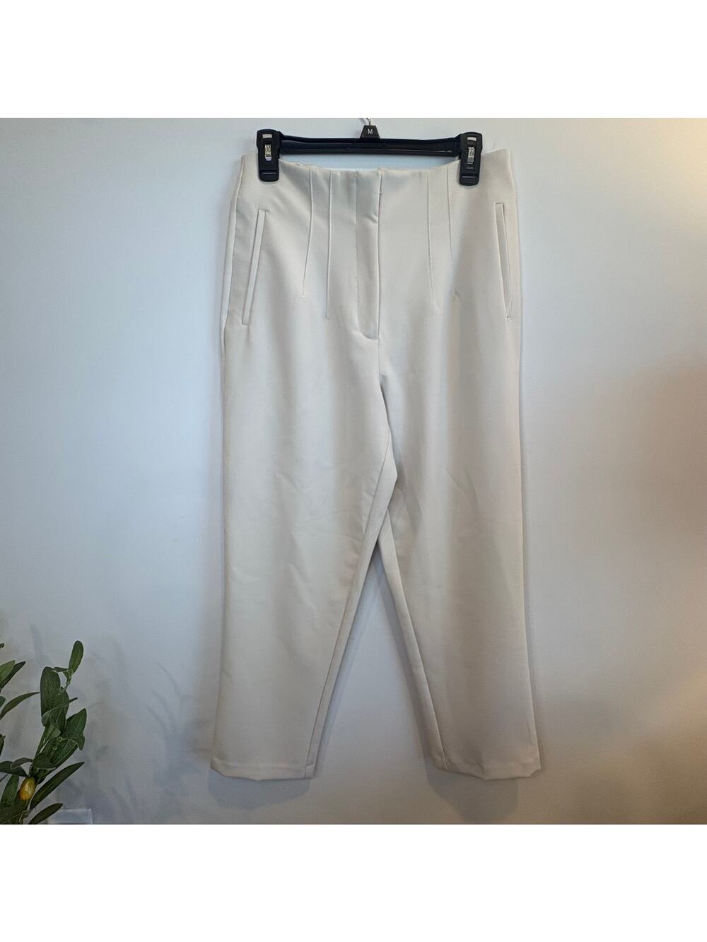 Truth Republic Cream High Waisted Business Casual Professional Pants Size 8